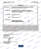 Intertek ASTM E84 Certification